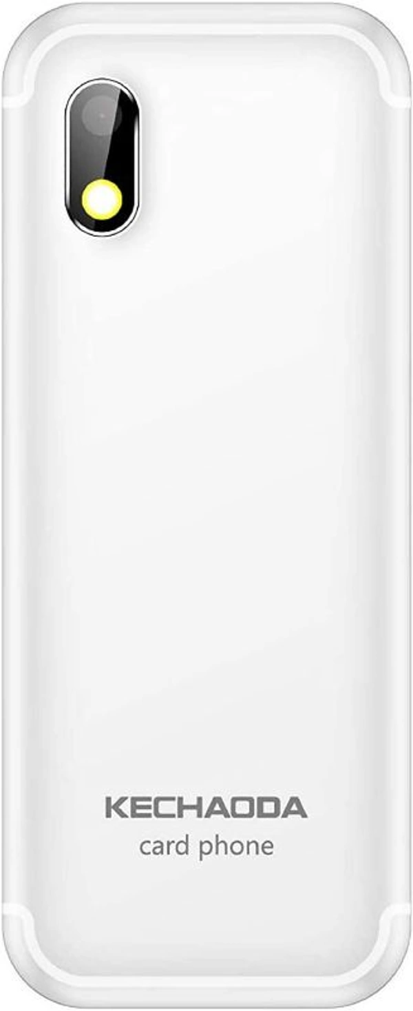KECHAODA K115 with Dual Sim 3.66 cm (1.44"") inch QQVGA Phone (Black + Silver) - Silver